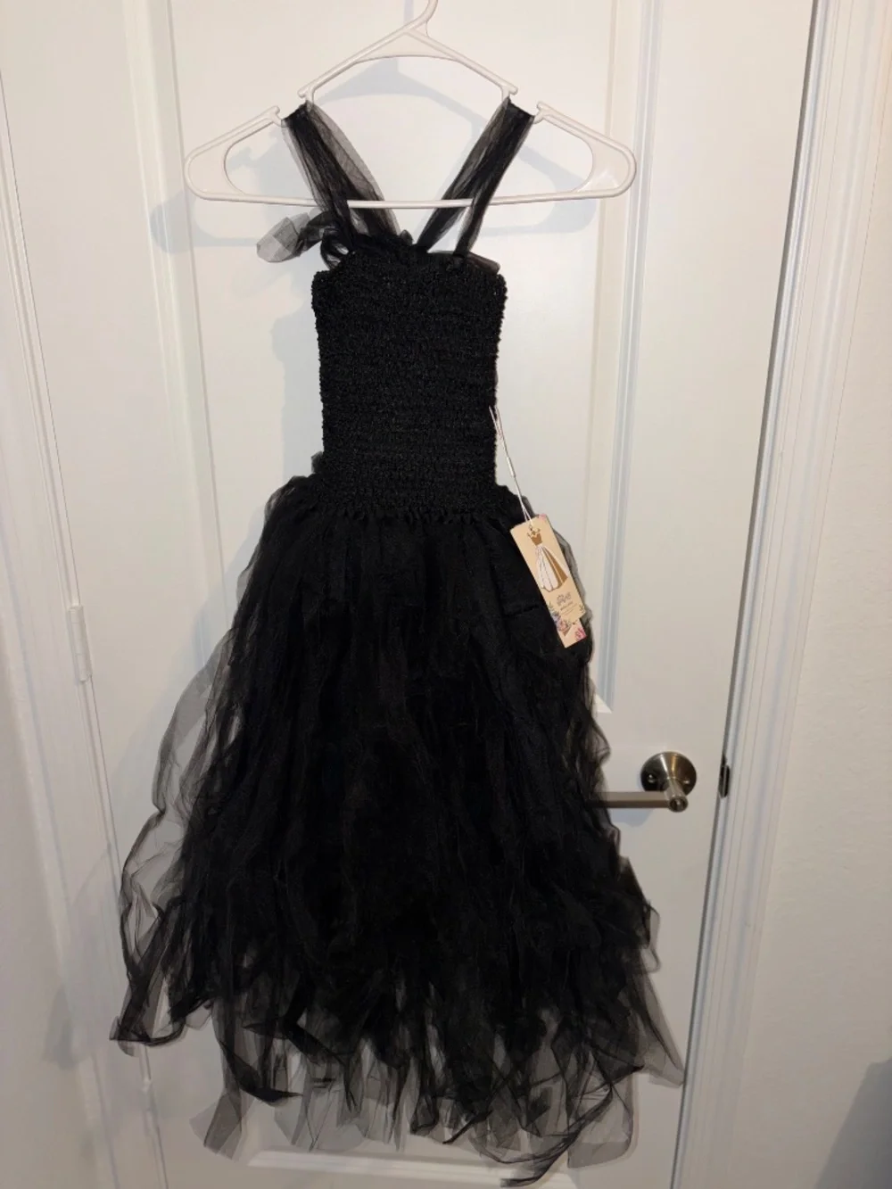 Girls Evil Queen Dress Up Costume for Halloween with accessories Size 110 (4-5)